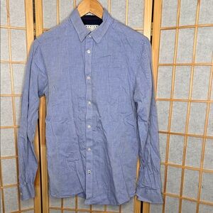 Jack & Jones Light Blue Casual Button-Down Shirt